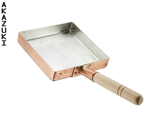 Copper frying pan
